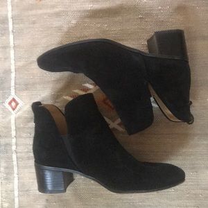 Black ankle boots